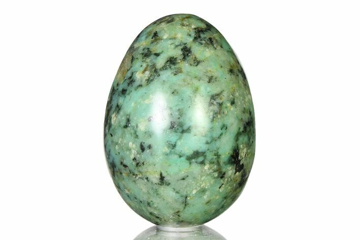 Polished Turquoise Egg - South Africa #322339